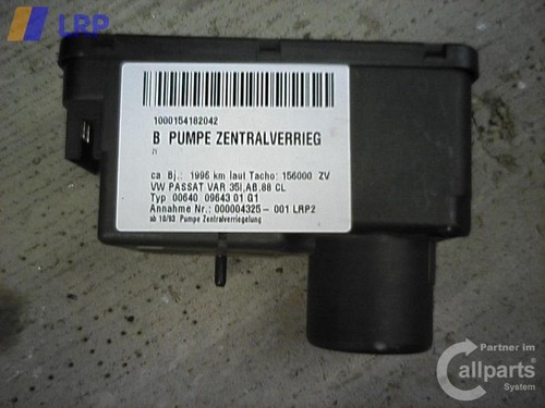 Passat 35i 1996 pumpe - vw, 3a