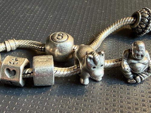 Pandora armband mit charms - mit, 9