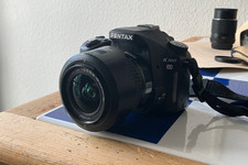 Pentax K K100D Digitalkamera * 2 Objektive Sigma Zoom 55-200 + Pentax-DA 15-55mm