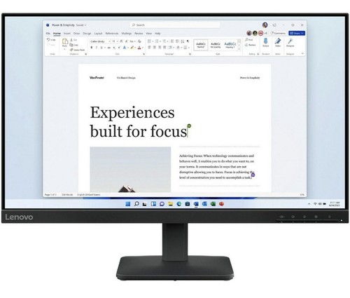 Lenovo l24 led monitor - lenovo, l24-4e