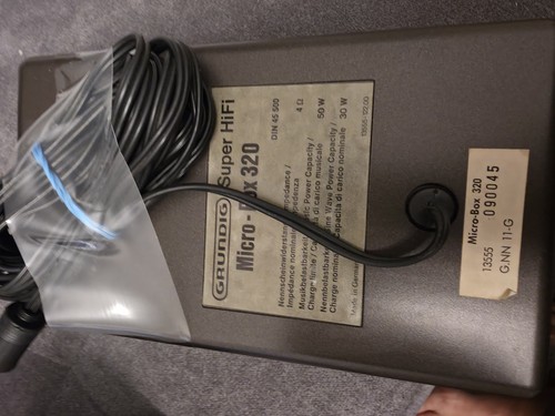 Grundig super micro - micro, box