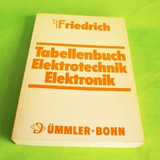 Fachliteratur - „Friedrich - Tabellenbuch Elektrotechnik Elektronik“