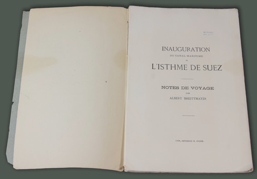 Suez canal 1874 - canal,