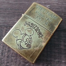 Zippo Vietnam Mickey Solid