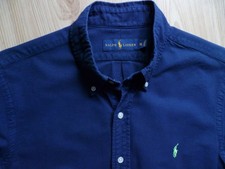 Ralph lauren hemd Gr :M Oxford Dunkel Blau