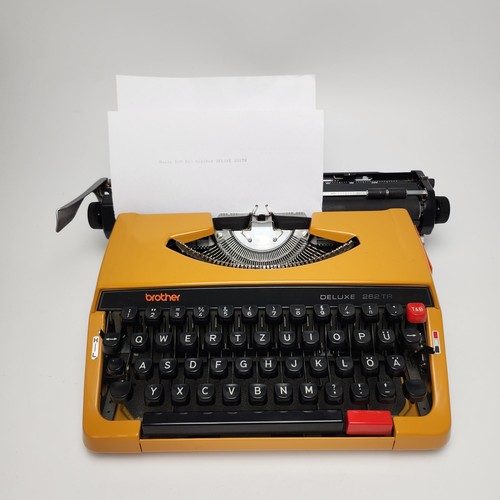Brother deluxe 262tr - deluxe,