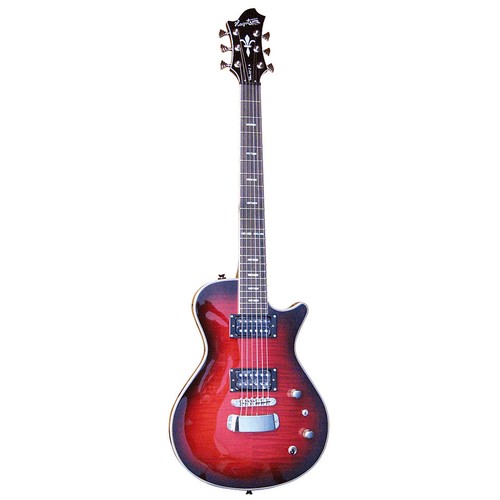 Hagstrom ultra swede burgundy - swede,