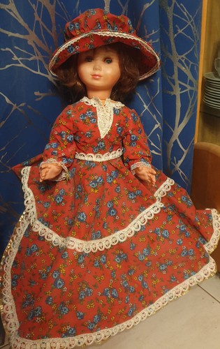 Große puppe aus 60ern 70ern - puppe, 60ern/70ern