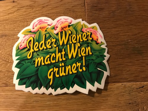 Alter aufkleber wien - alter,