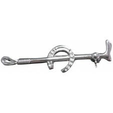 Plastronnadel mit Hufeisen