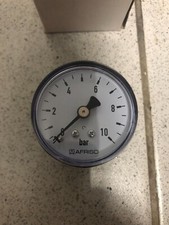 Manometer Heizung/Sanitär  Ø 50 mm 1/4 Zoll axial hinten RF50 0/10 bar Afriso