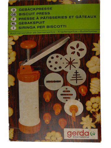 Gerda gebäckpresse ovp 6162 - gerda,