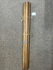 Antike Treppenstangen aus Holz x 13 über 29 Zoll, aber ohne Befestigungen