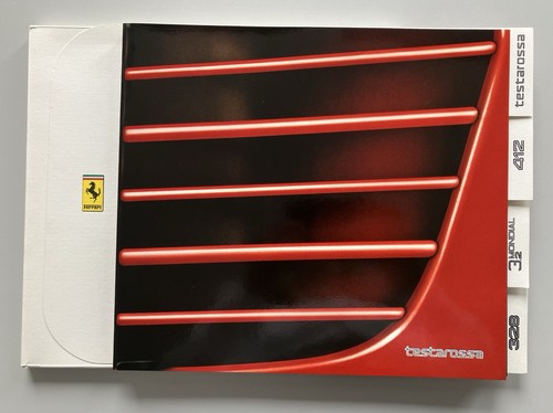 Ferrari prospekt mappe - prospekt,