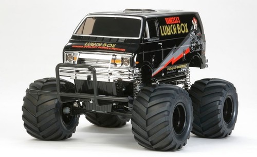 Tamiya lunch box black edition - black,