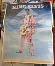 Großer Vintage King Elvis Kalender 1981 Elvis Presley 