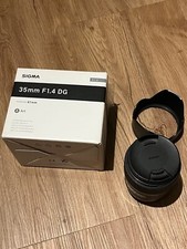 Sigma 1,4 / 35 mm DG ART Objektiv für SONY A-Mount  gebraucht in ovp