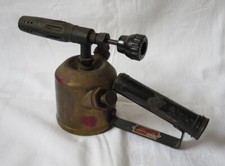 Uralte Lötlampe Vulcano 424 Lötbrenner Messing