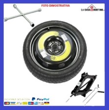 Platzsparend Notrad Jeep Compass Ab 17 Ab 2016 A 08/2020 Mit Cric Schlüssel