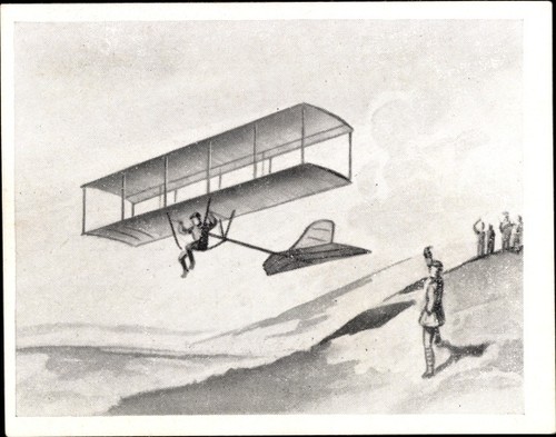 Sammelbild das flugzeug - das,