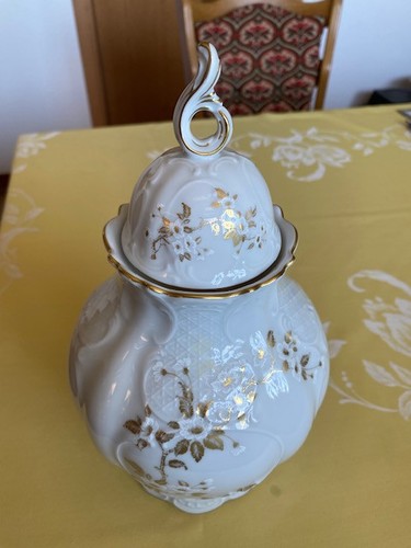 Lindner porzellan deckelvase - lindner,