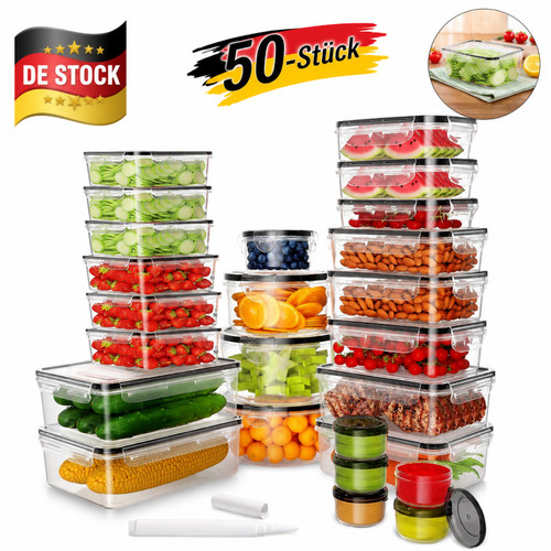 Frischhaltedosen 50er set - frischhaltedosen,