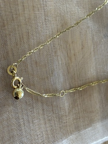 Fußkette 333 echtgold - 333, echtgold,