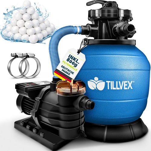 Sandfilteranlage mit pumpe - mit,