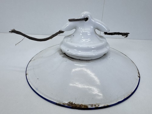 Alte fabriklampe emaille stall - fabriklampe,