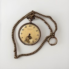 Cortébert Chronomètre Taschenuhr 800 Silber – 24h-Skala – 50mm