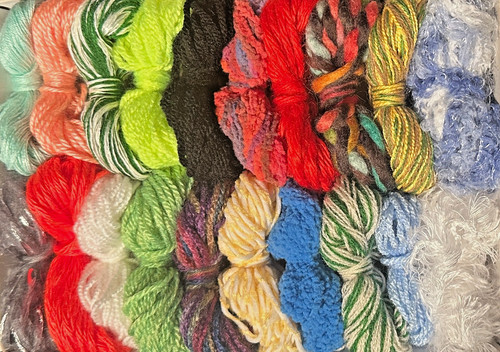 Neue wollreste zum basteln - 20,