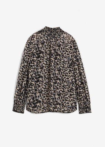 Chiffontunika mit leo - chiffontunika, leo-print