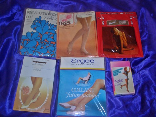Vintage retro nylons - nylons, 6