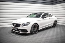 Seitenschweller Ansatz Cup Leisten V.2 passend für Mercedes-AMG C 63 AMG Coupe C