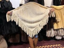 Nerzcape Nerz Bolero Stola Pelz Braut Umhang Pelzcape Real Fur Mink Cape white