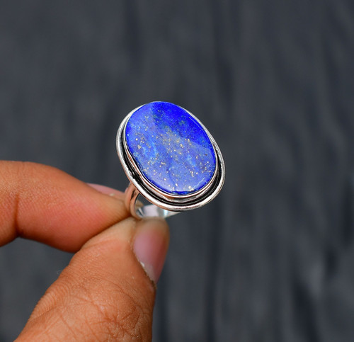 Lapislazuli edelstein 925 - lapislazuli,