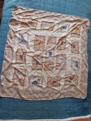 Burberry seidentuch vintage - burberry,