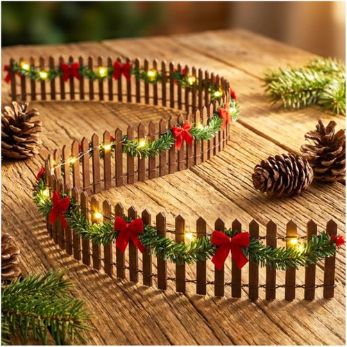 Wichtel zaun holz - wichtel, miniatur