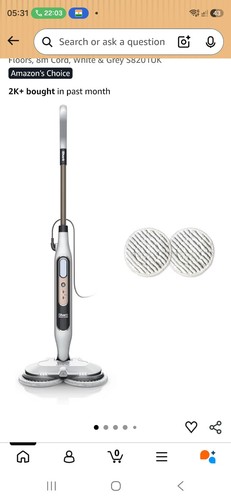 Shark automatic steam mop - steam, 2