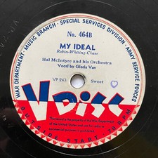 Schellackplatte V Disc 464