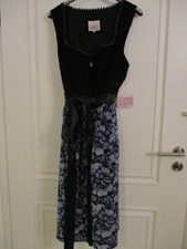 Dirndl Samt marineblau (Marjo)