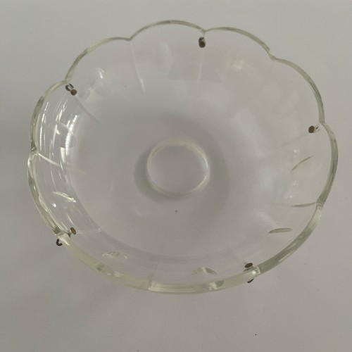 Alte kristall glas tropfschale - alte,
