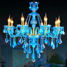 Lüster Kronleuchter Blau