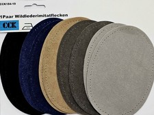 Velour leder flicken imitat - flicken,