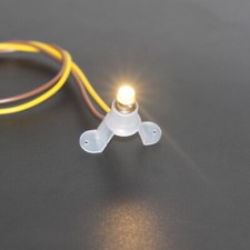 10 Set E5 LED weiß/Warm weiß 12V-14V Leuchtmittel mit Sockel E5.5 H0