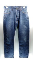 Tommy Hilfiger Rogar Regular W32 L32 blau Herren Jeans Hose Denim Designer Mode