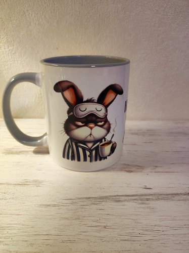 Witzige tasse mit müdem - witzige,