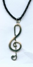 Halskette Notenschlüssel