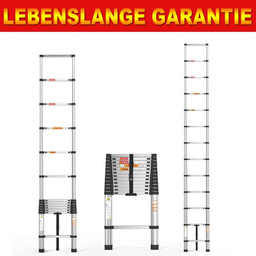 8m teleskopleiter - 2,6-3,8m,