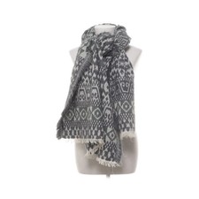 Kurt Kölln, Schal, Damen, Baumwolle, Grau/Weiß, 190 cm, 70 -GvR